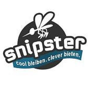 Logo des Shops snipster.de - Cool bleiben. Clever bieten.